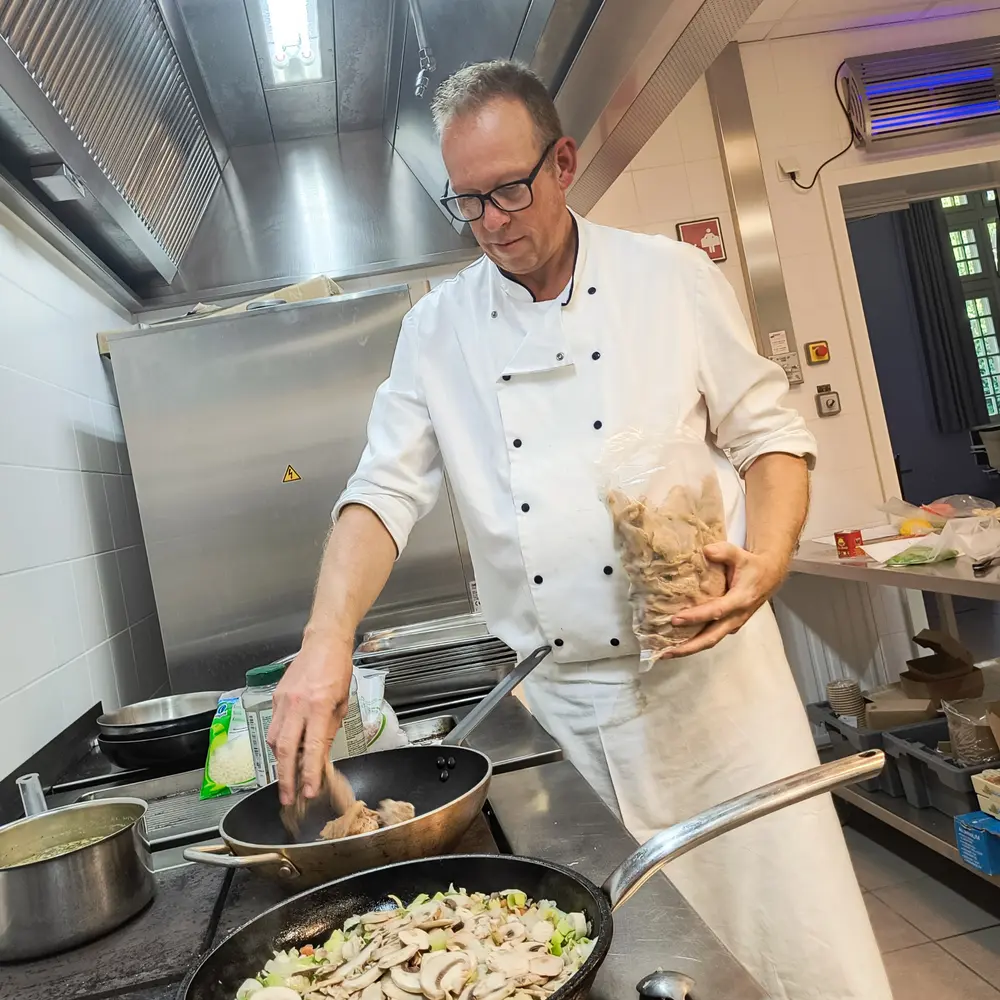 Stijn Verheyden, chef bij Sint-Kamillus