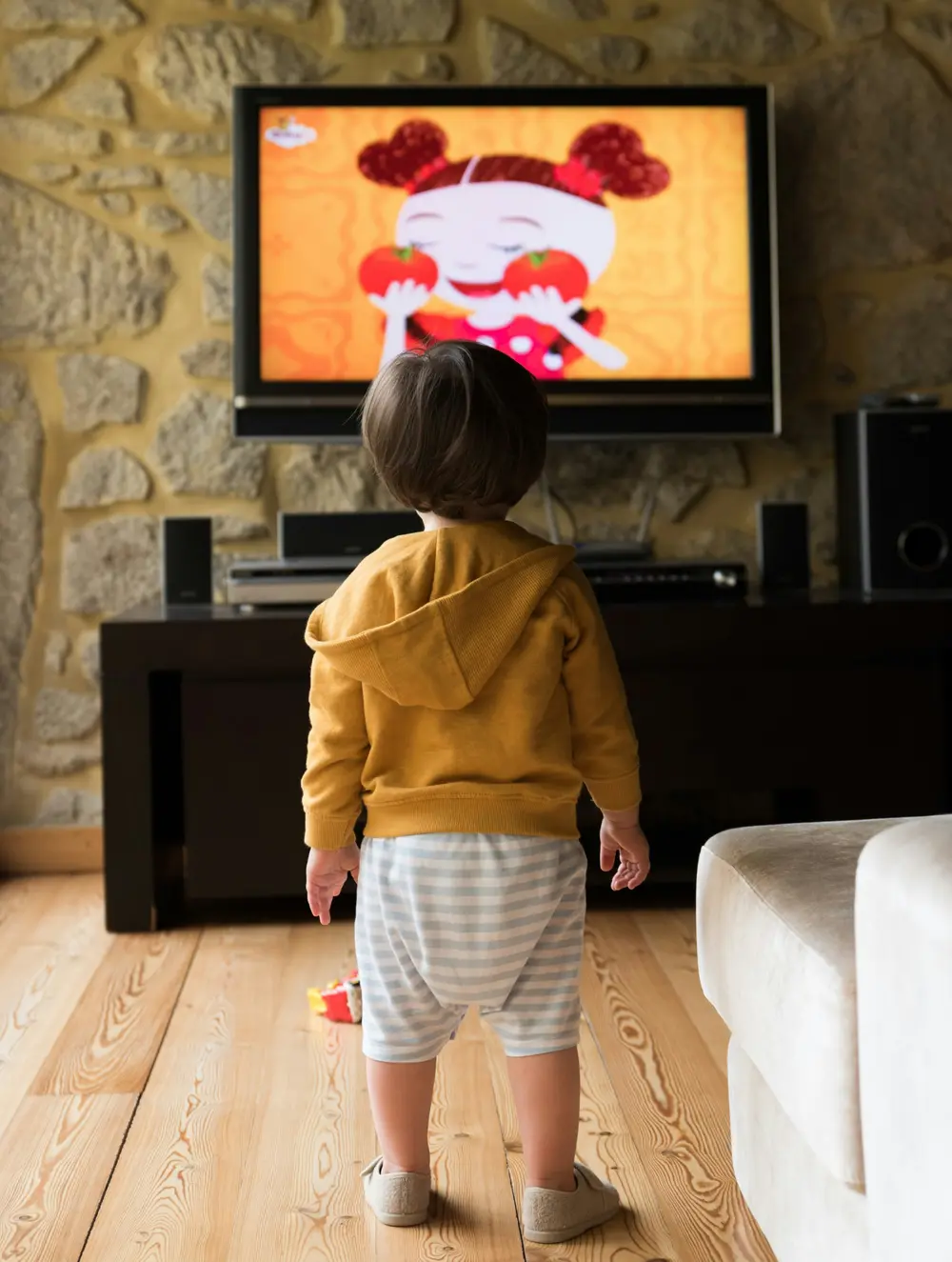 Peuter voor televisie