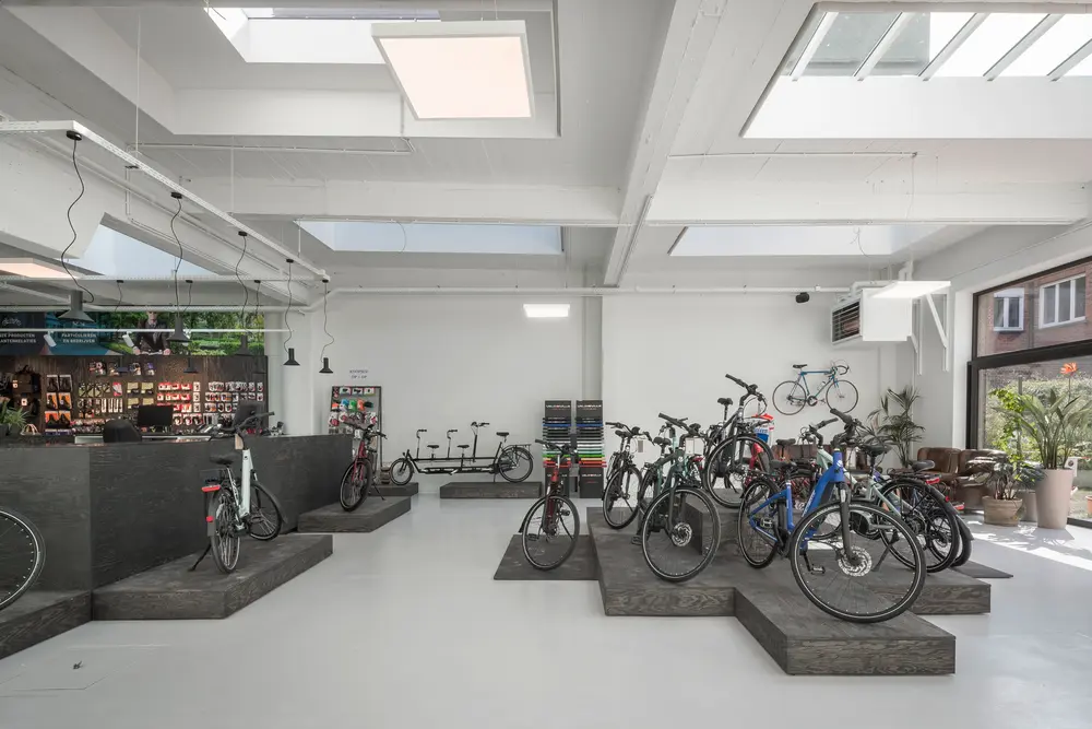 Ledverlichting fietswinkel