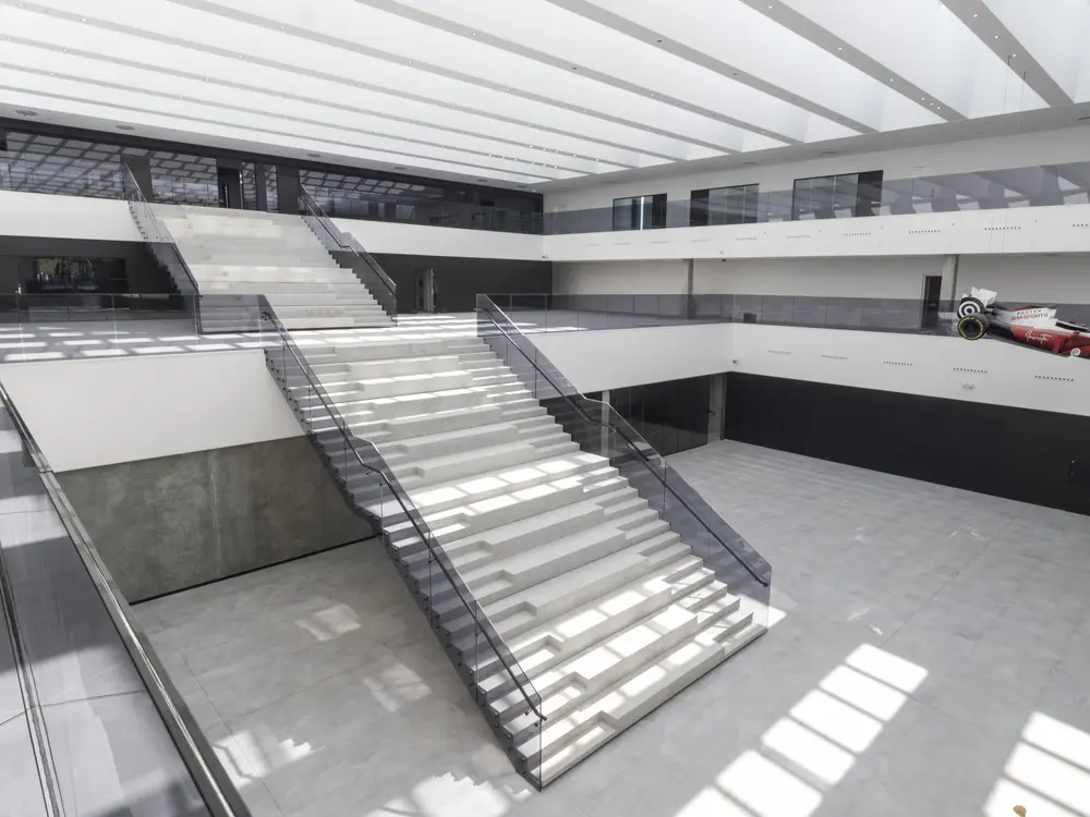 trappen in uhpc architectuur