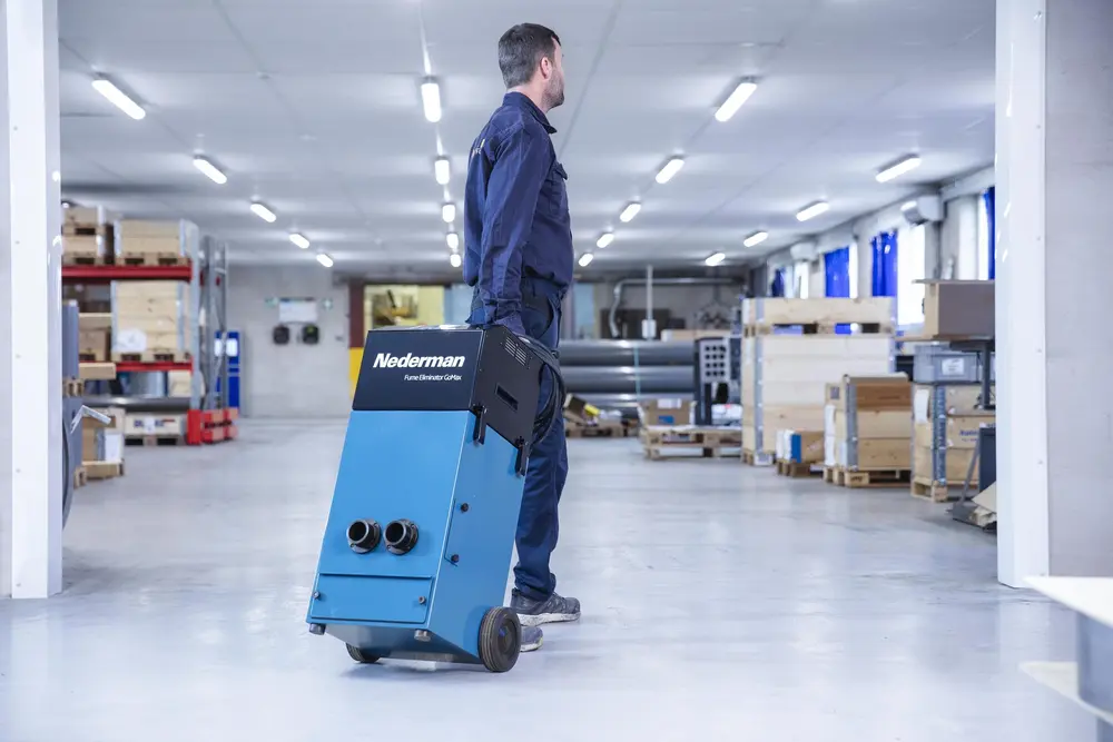 GoMax lastoortsafzuiger - mobiele oplossing