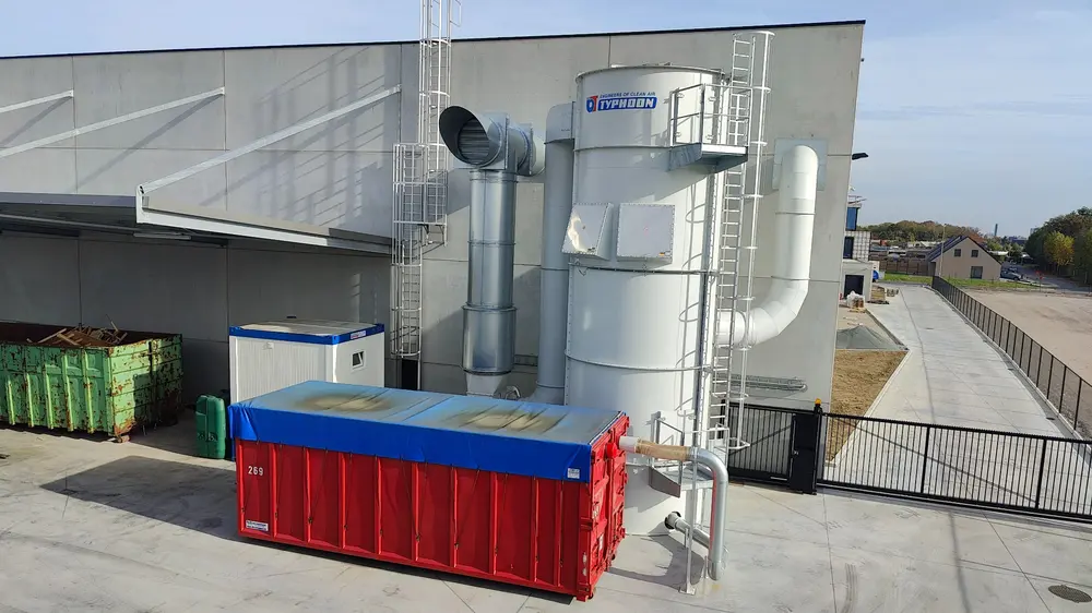 Stofafzuiginstallatie