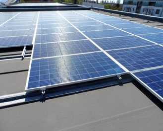 Zonnepanelen op dak