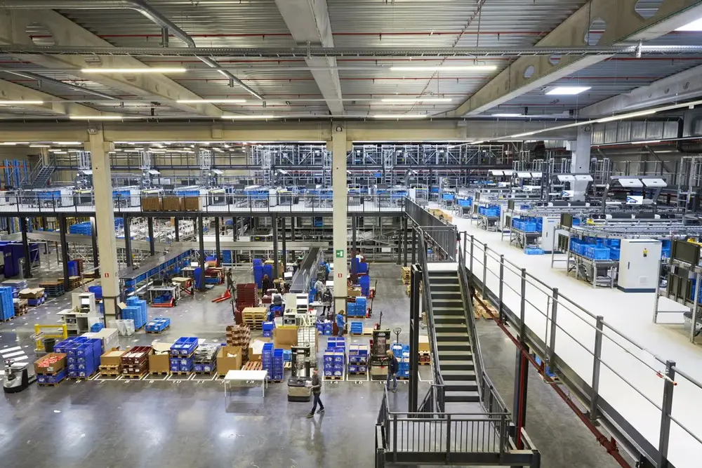 Distributiecentrum Ollignies Colruyt Group