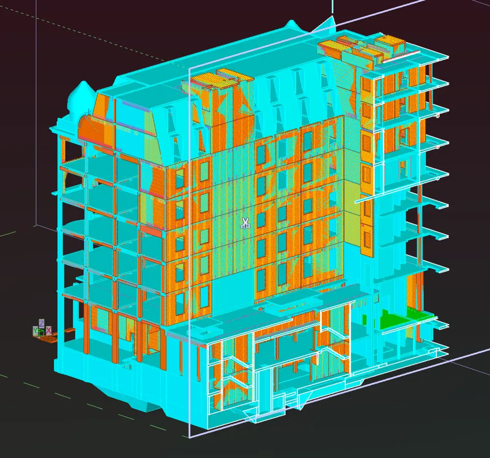 keramische prefabwanden met BIM