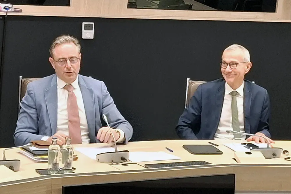 Bart de Wever et Frank Vandenbroucke Kern