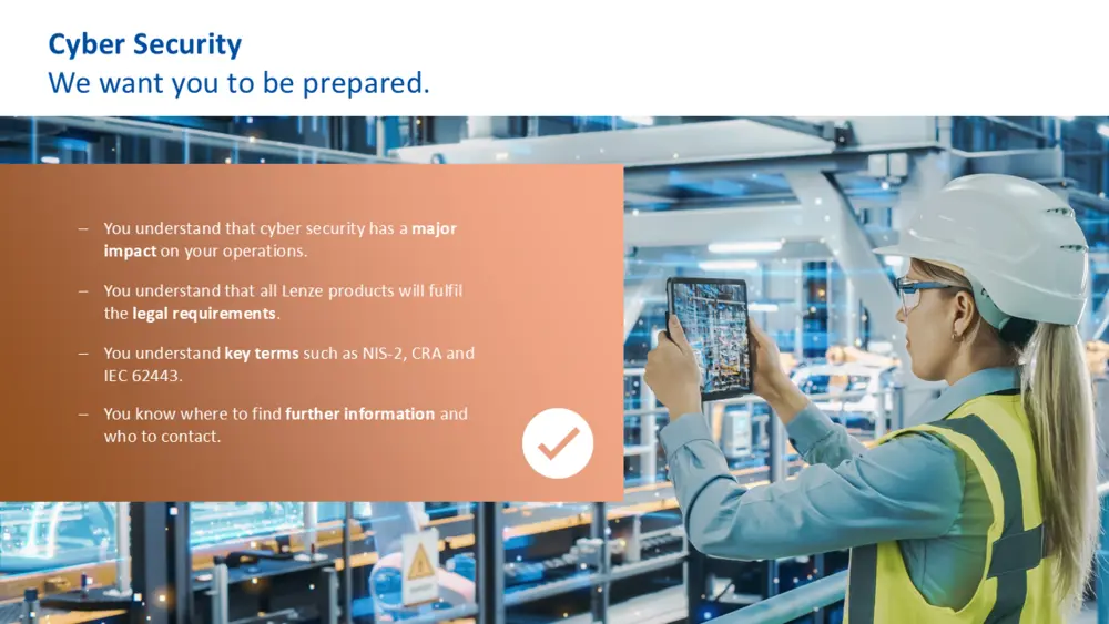 Lenze cyber security