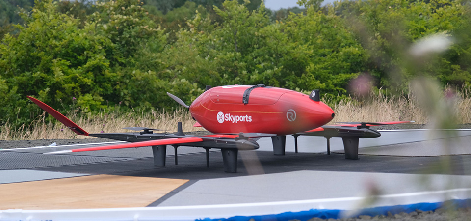 drone van Skyports