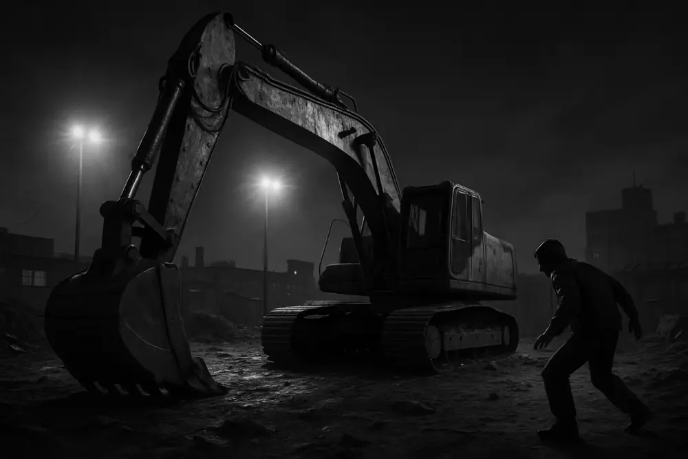 Grote machines worden minder gestolen