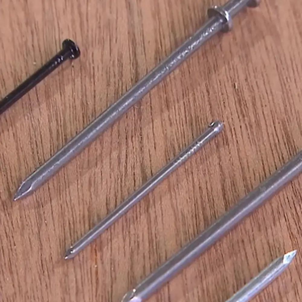 Spijkers met een gladde schacht