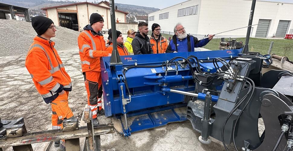 Volvo machine EW220E