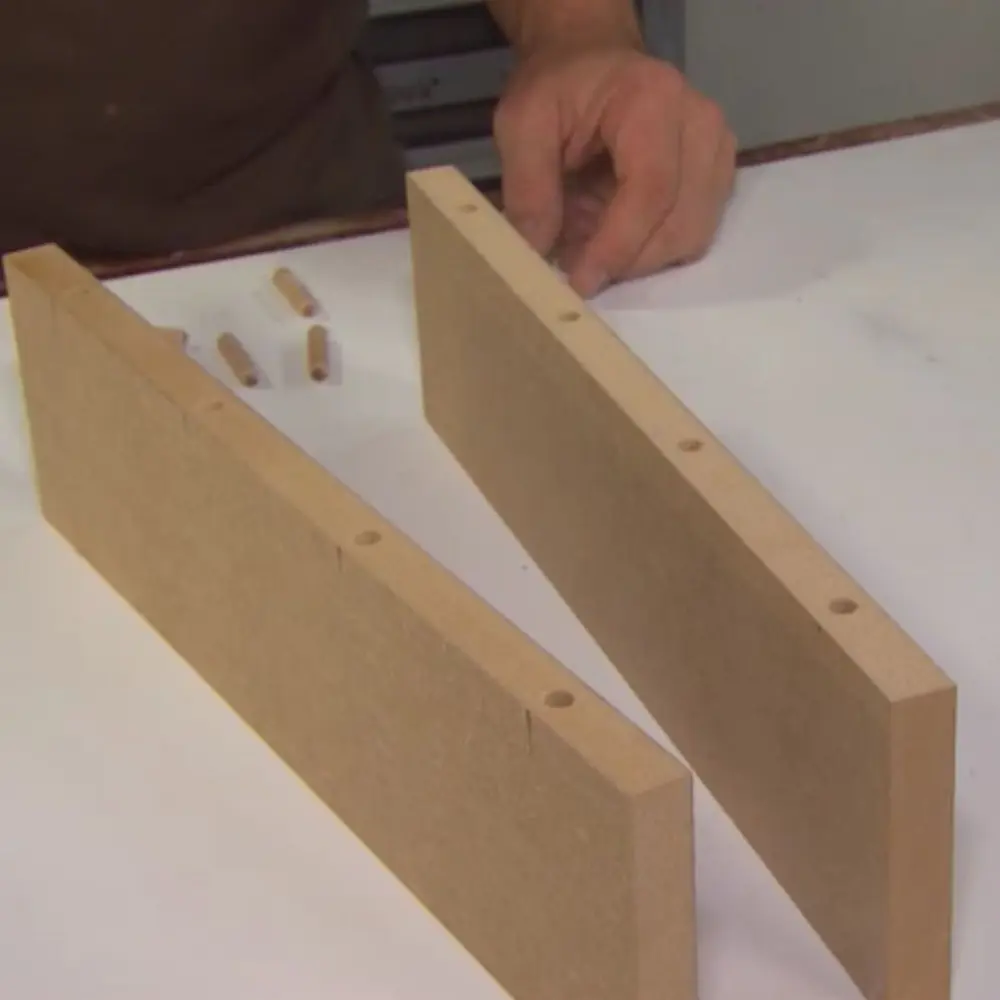 Uitsparingen voor deugels