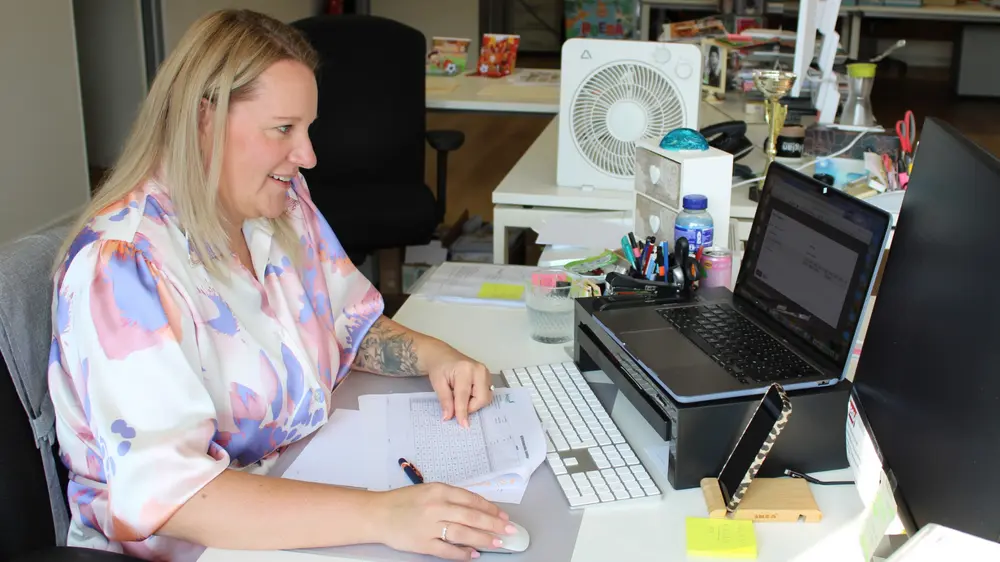 sales assistant manager Nathalie
