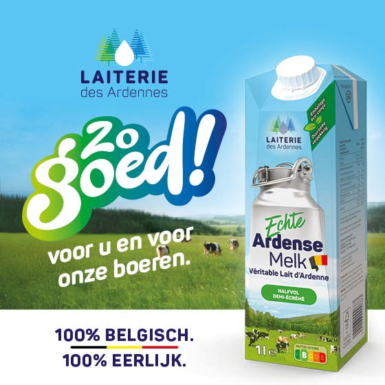 Echte Ardense Melk verpakking Solarec