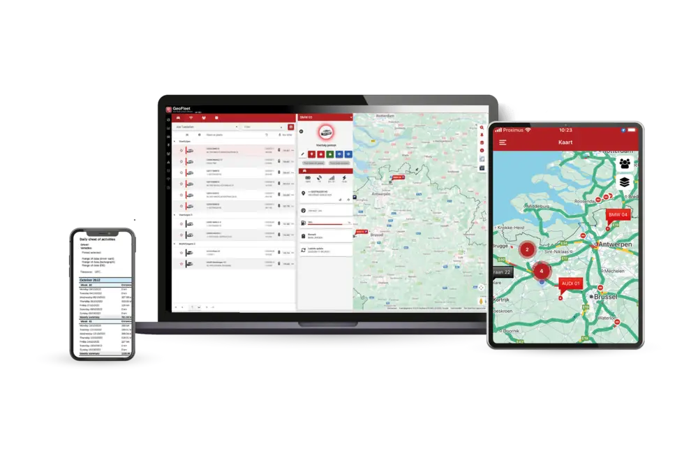 Geotracer op alle platformen