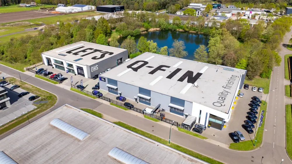 Hoofdkantoor van Q-Fin Quality Finishing Machines in Bergeijk