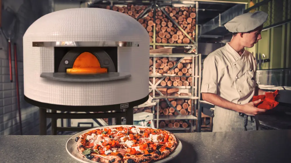 Houtgestookte ovens pizza