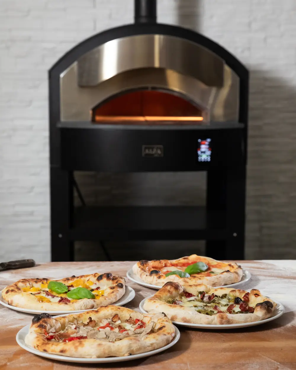 Oven pizza materialen