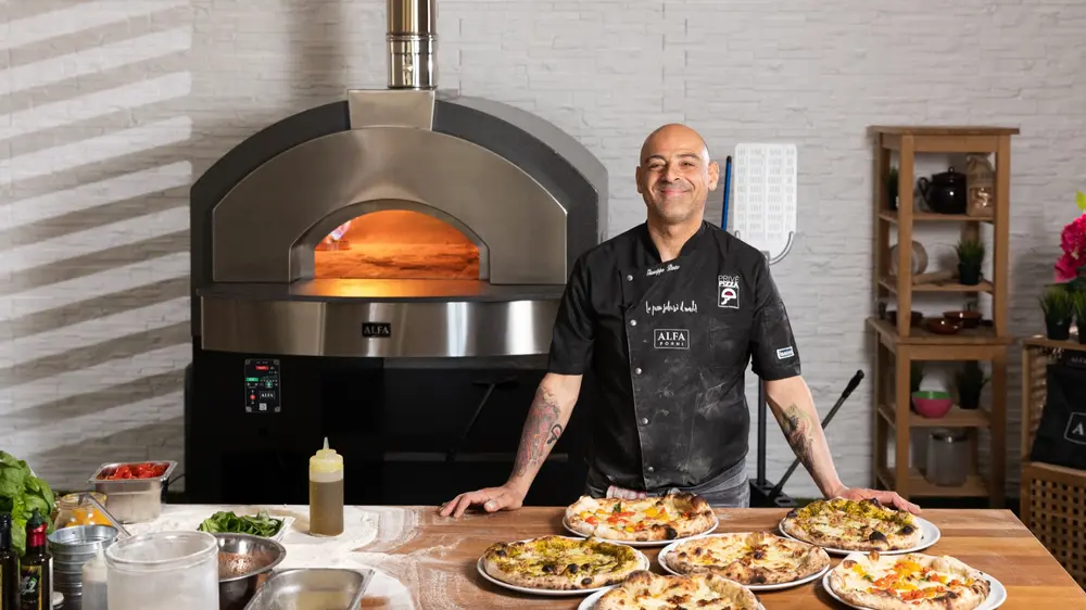 Pizzaiolo workshop pizza-oven