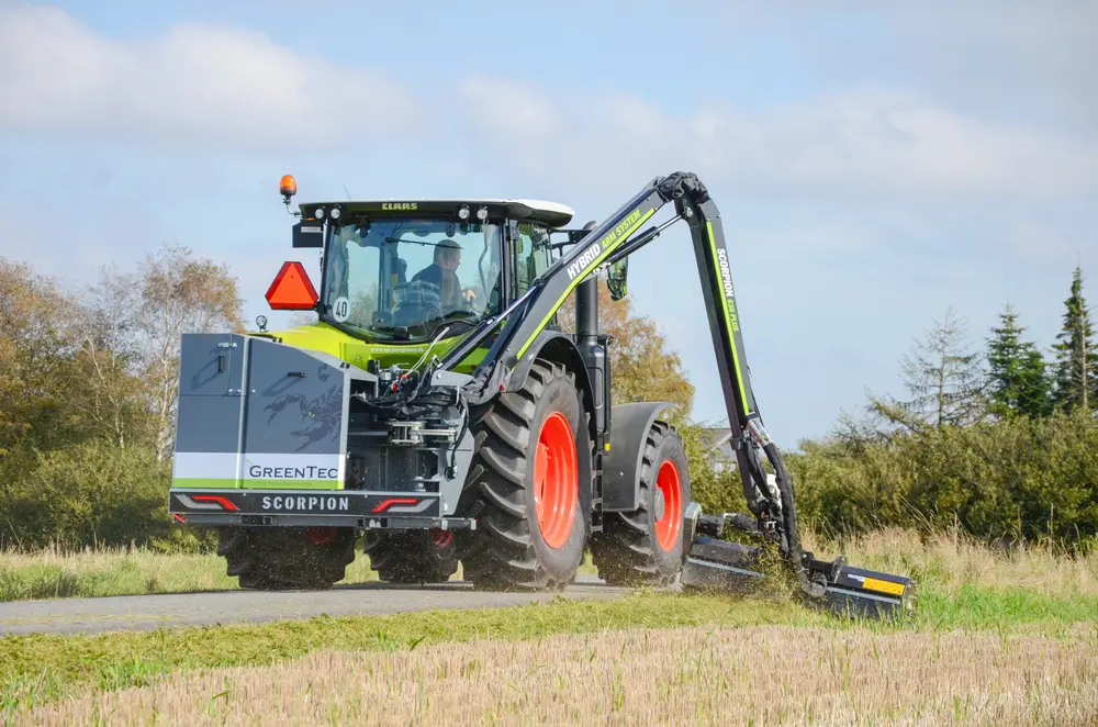 Greentec Scorpion 630 PLUS met klepelmaaier