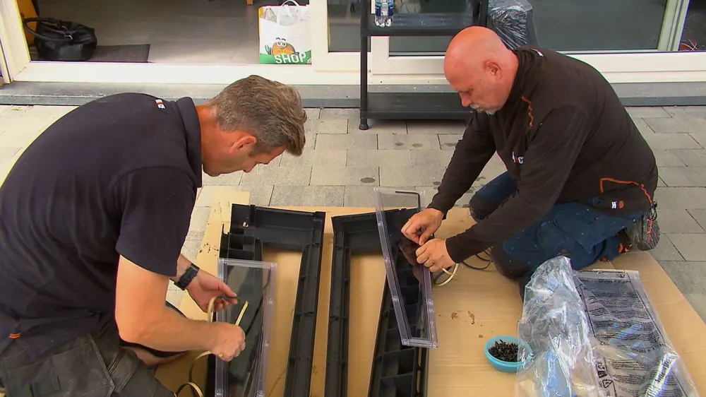 raamprofielen prepareren