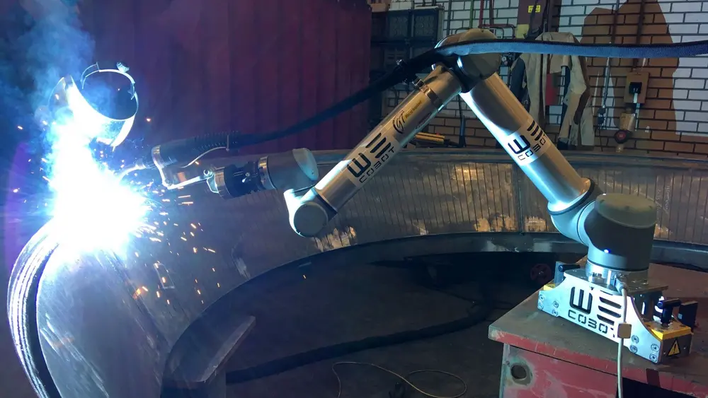 Lascobots nauwkeurig repeterende bewegingen