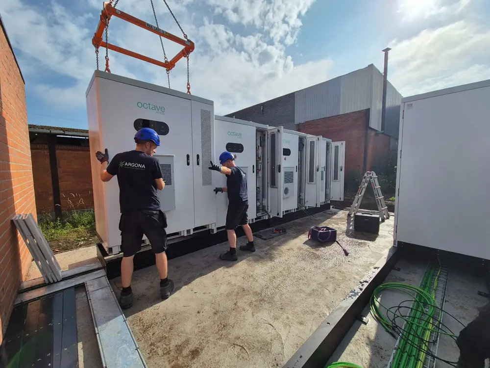 Batterijopslag