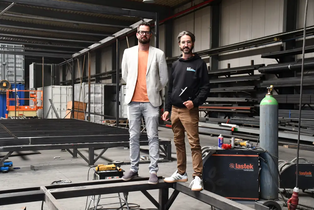 Steven Boonen en Tim Wildanger