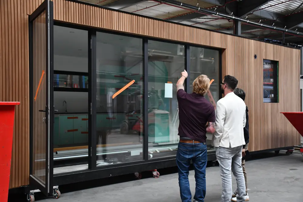 container DS Units buitenkant