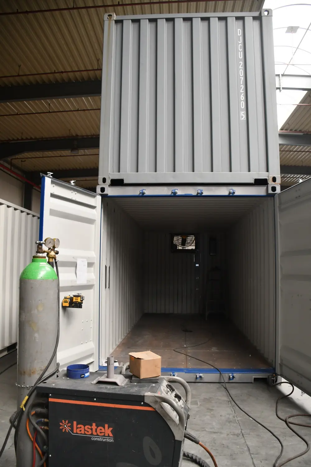 zeecontainer omtoveren DS Units