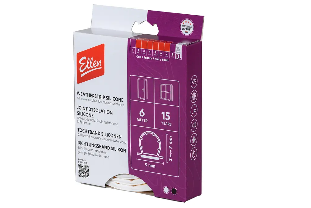 Weatherstrip silicone