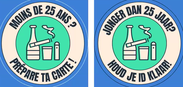 Stickers FOD Volksgezondheid