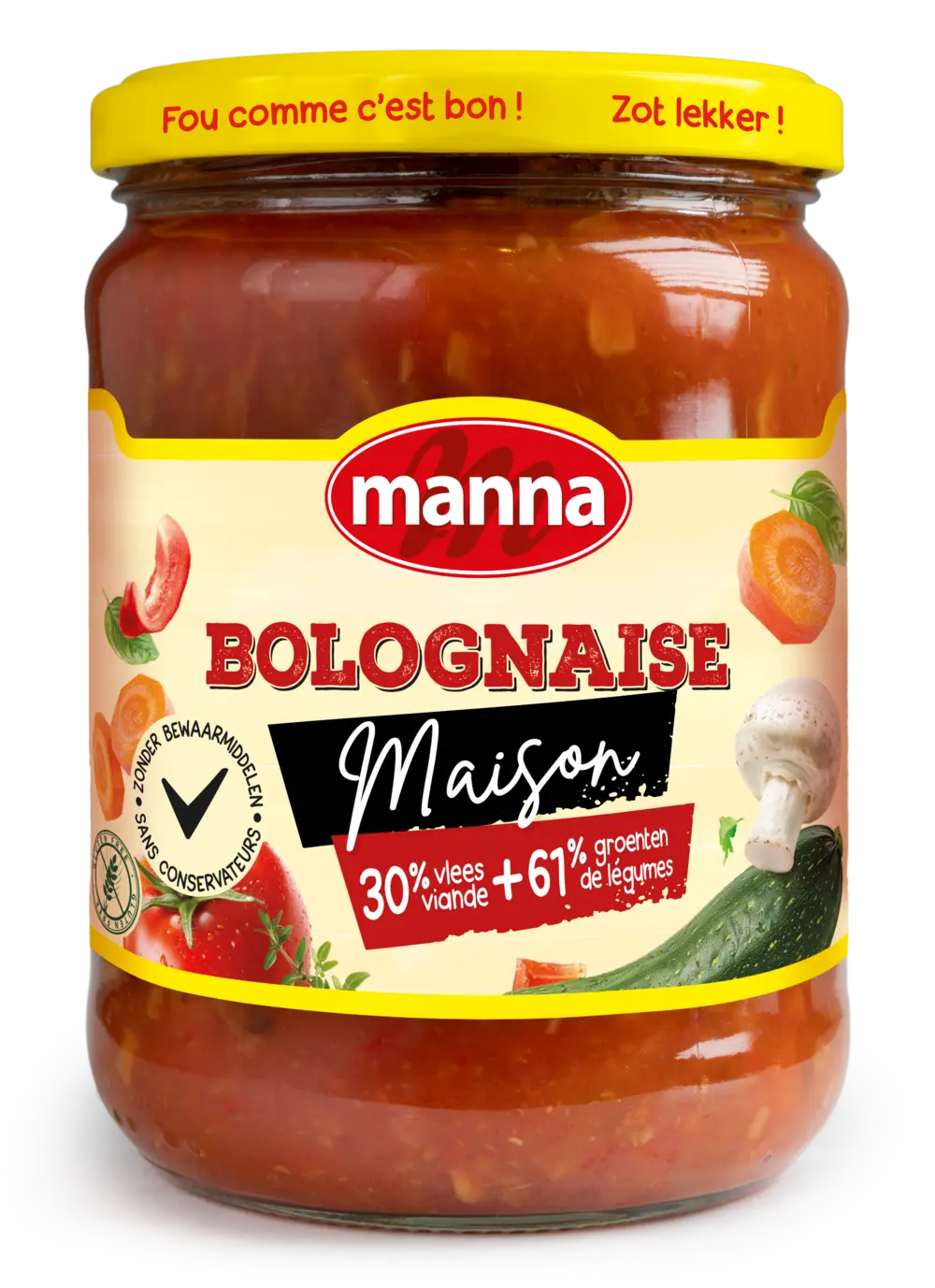 Manna Bolognaise saus