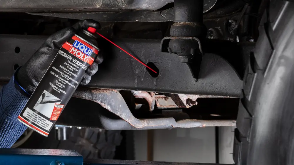 Holle ruimte verzegeling transparant (spray)