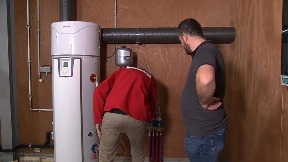 opstart warmtepopmpboiler