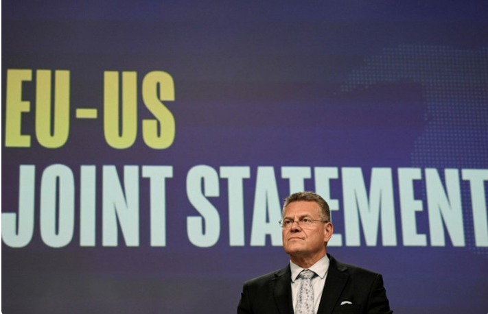 Eurocommissaris voor Handel Maros Sefcovic