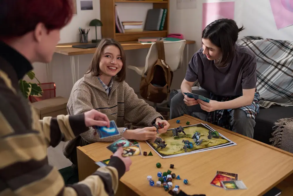 spelen onder vrienden