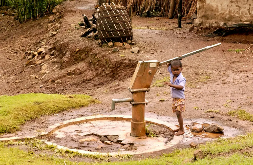 Puits eau Inde potable sécheresse