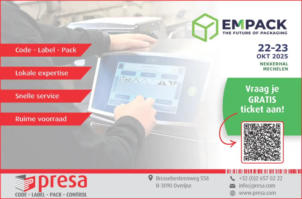 Presa op Empack