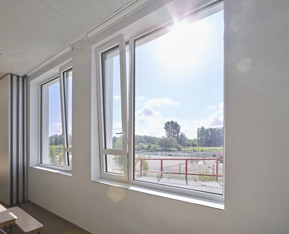 zonlicht in klaslokaal