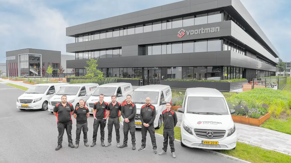 Het serviceteam is een van de troeven van Voortman