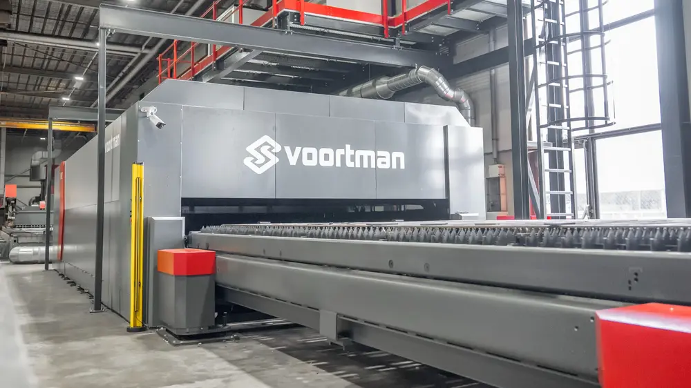 In primeur te zien op Blechexpo: de V342-lasersnijmachine van Voortman