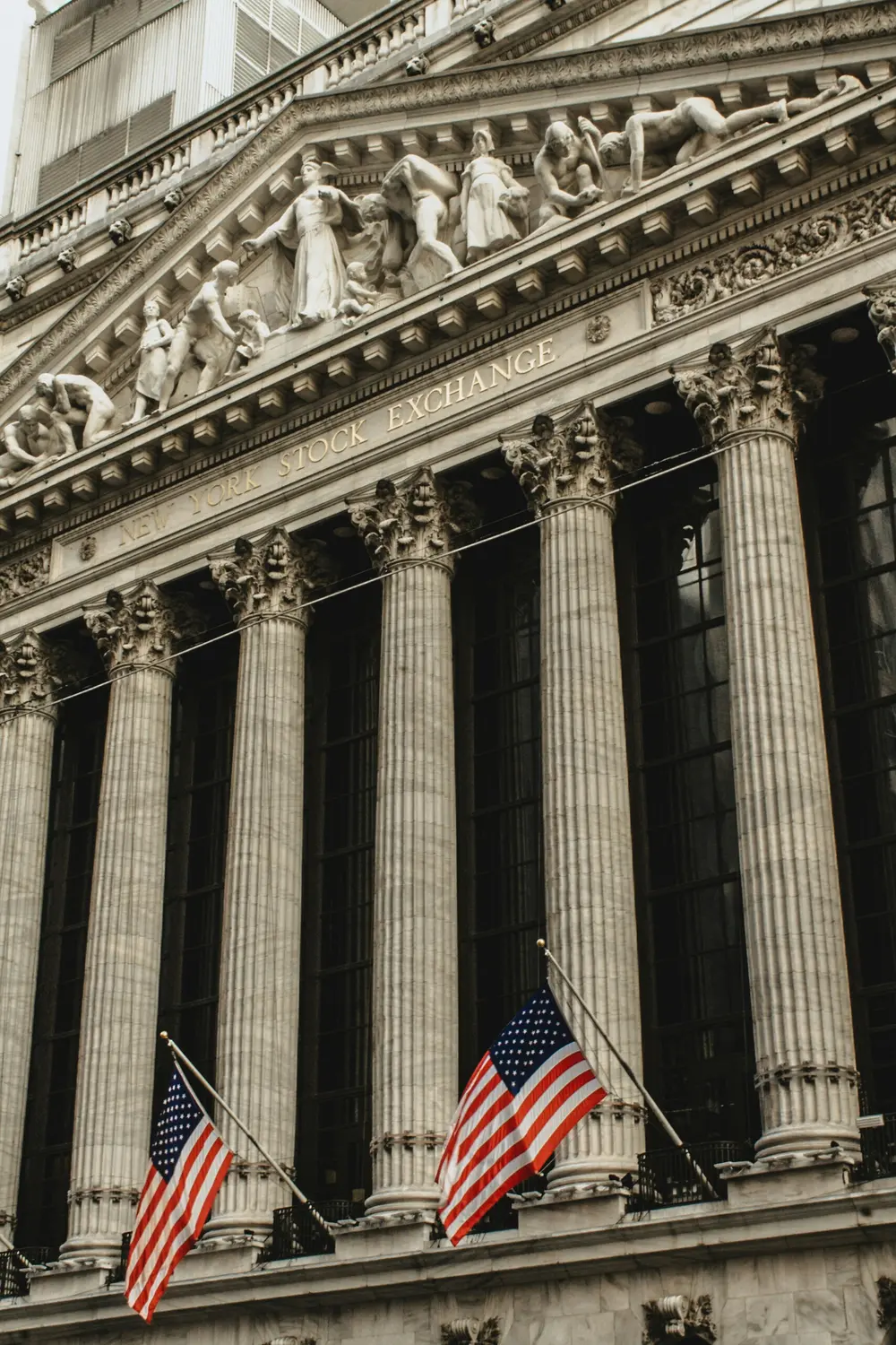 American Stock Market New York Exchange Wall Street Bourse