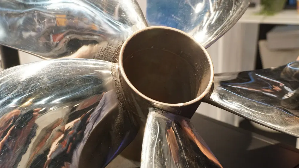 propeller geprint na-bewerking CNC