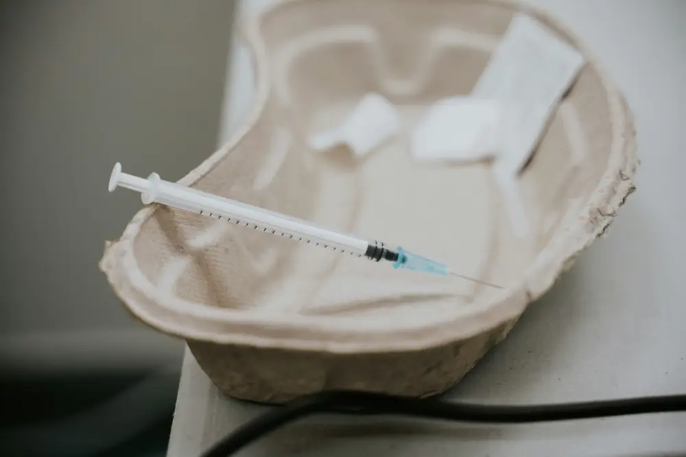naald voor vaccin 