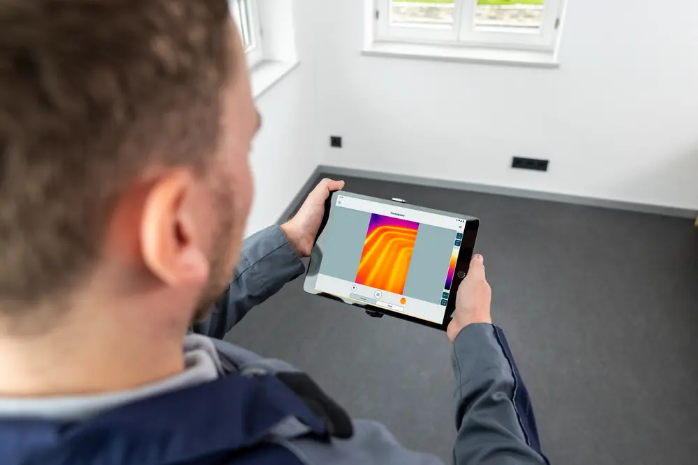 koppeling thermografische camera