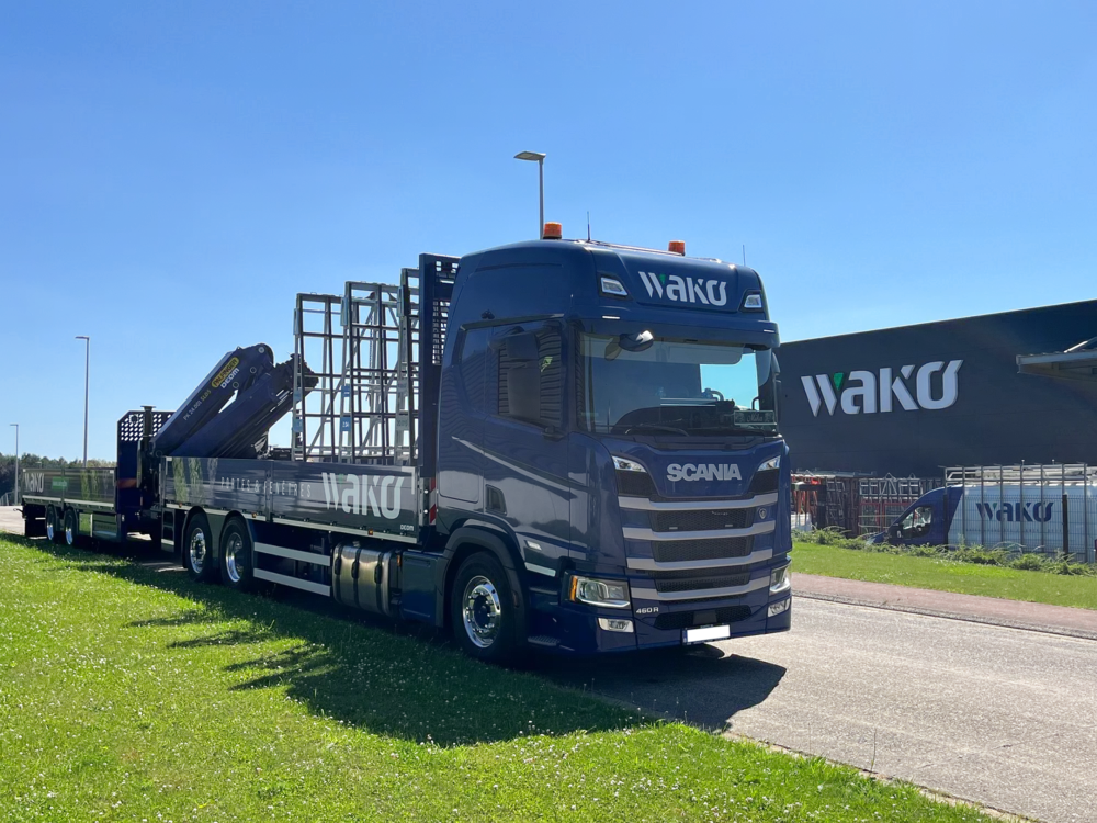 Wako alu châssis jusqu’à 3,5 m et un camion supplémentaire
