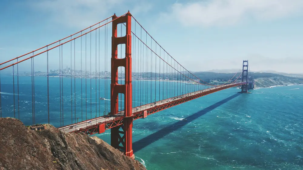 Golden gate bridge San Fransisco Californie California USA Etats-Unis