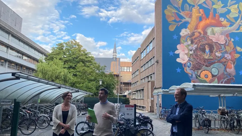 Fresque Gand hôpital