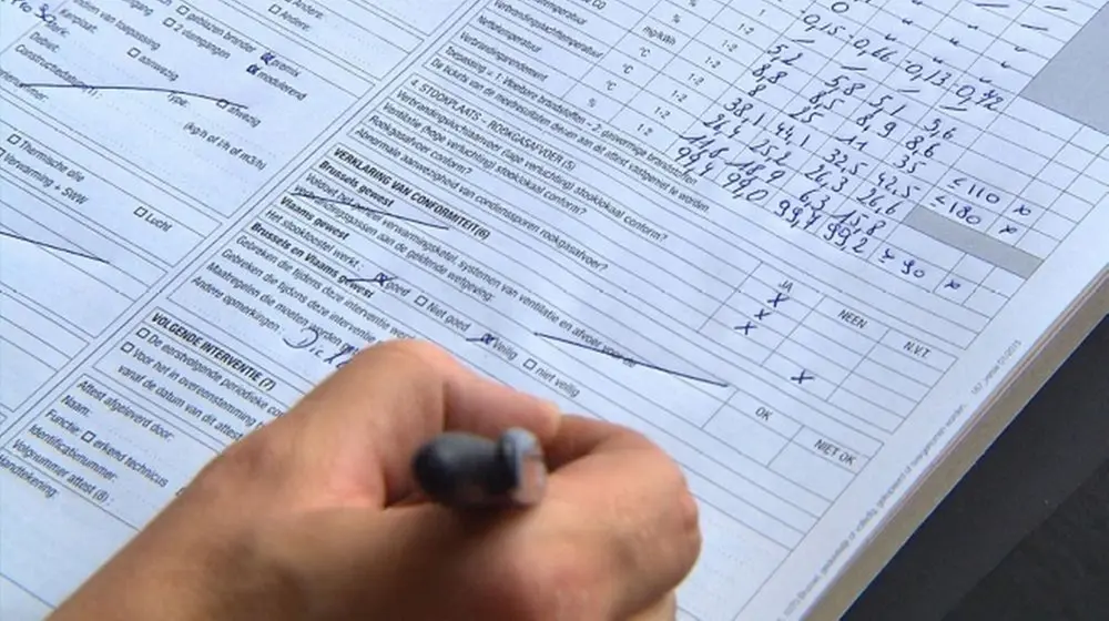 documenten na onderhoud